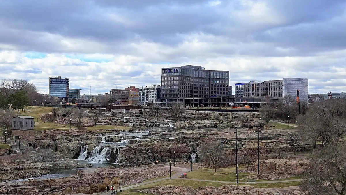 View of Sioux Falls, SD