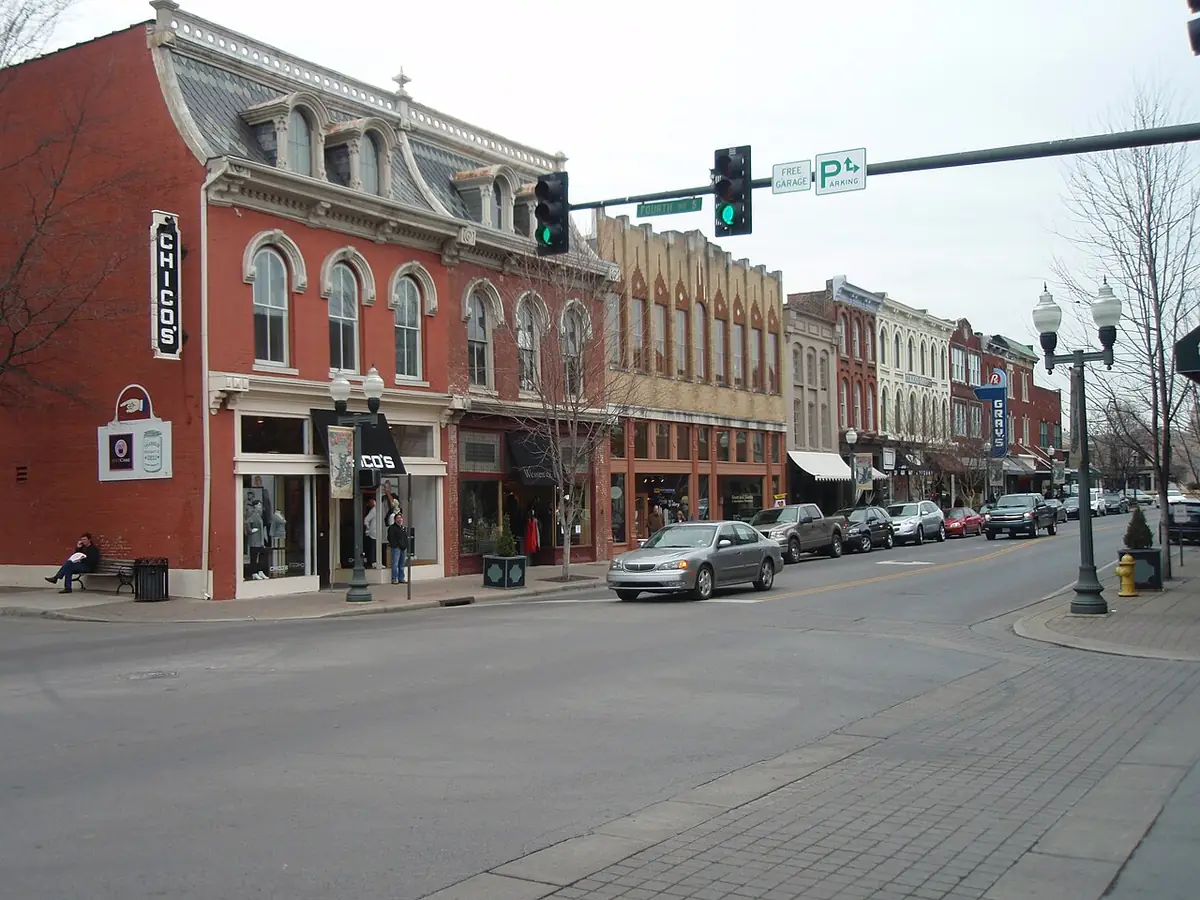 View of Franklin, TN