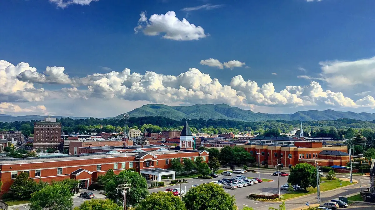 View of Johnson City, TN