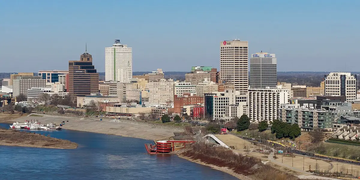 View of Memphis, TN