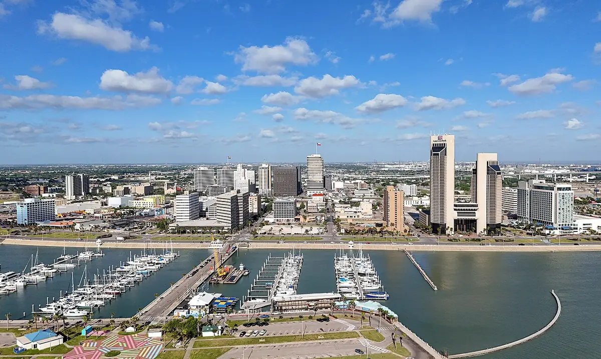 View of Corpus Christi, TX