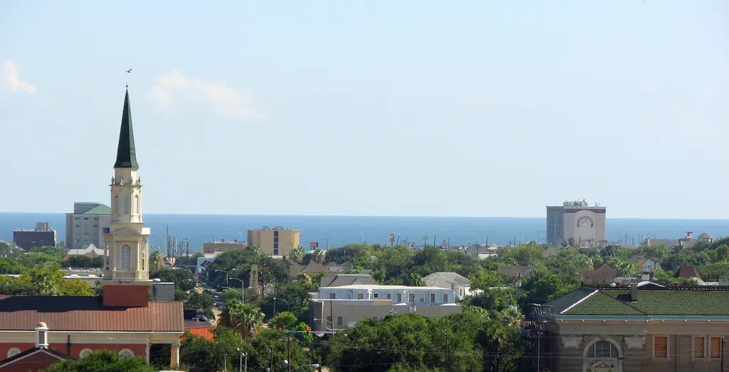 View of Galveston, TX