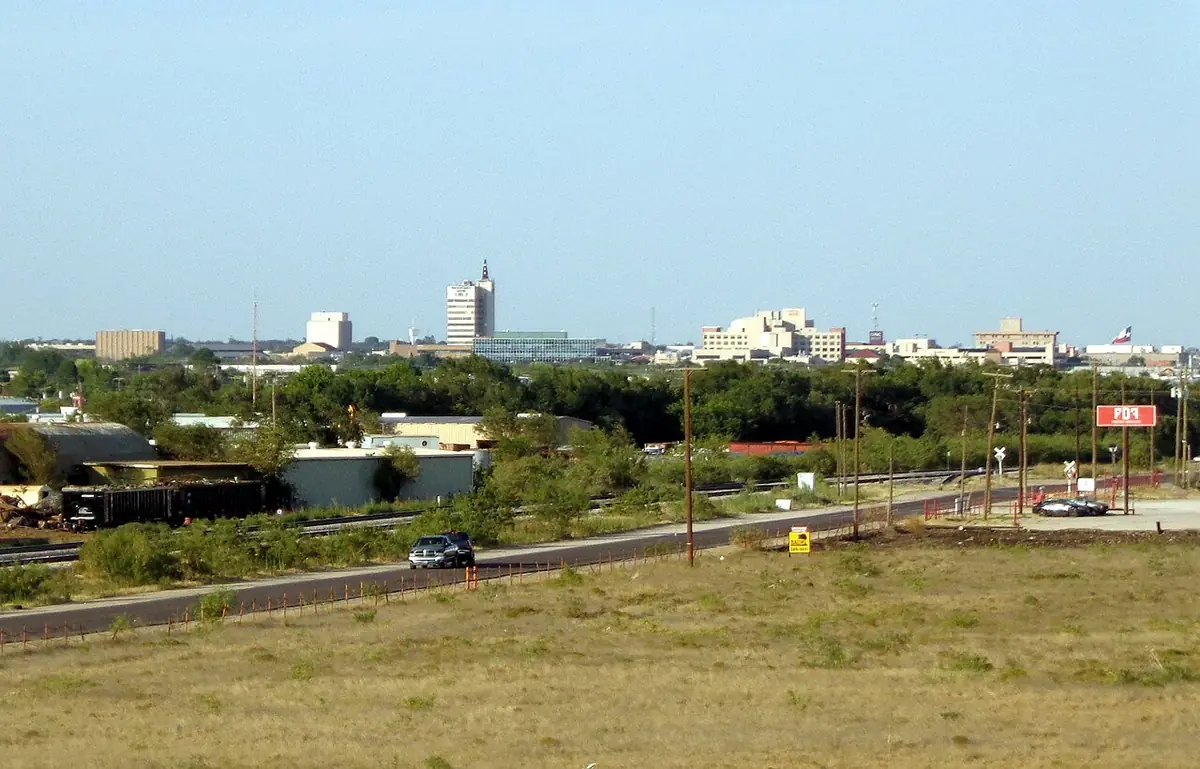 View of Odessa, TX