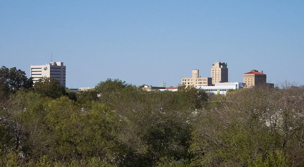 View of Temple, TX