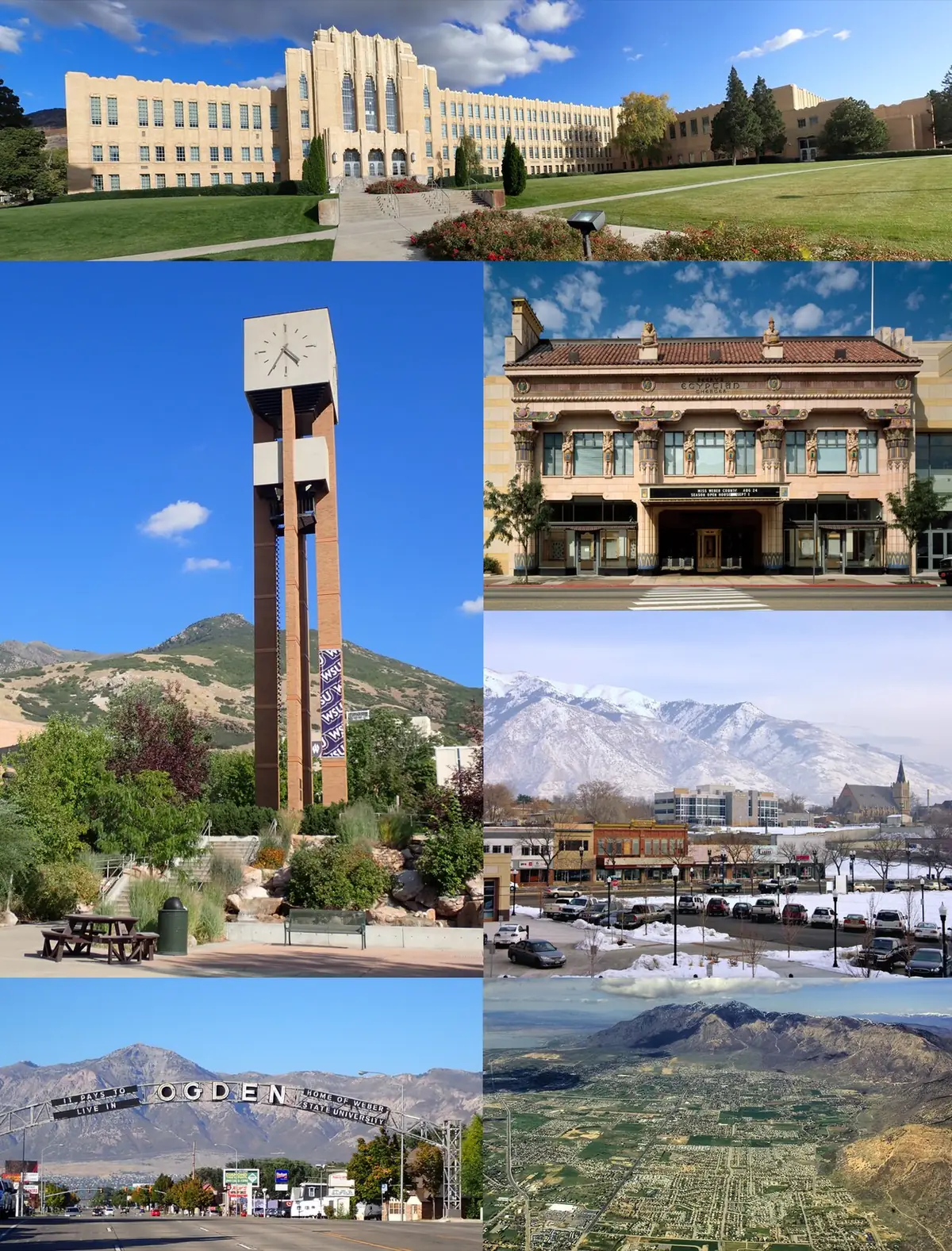 View of Ogden, UT