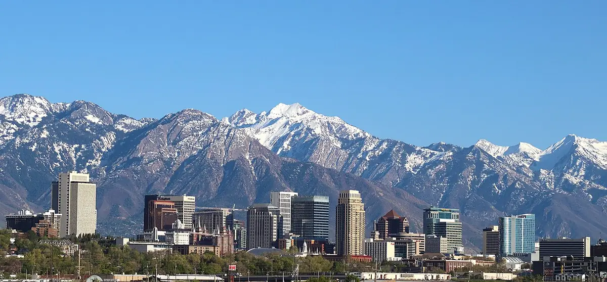 View of Salt Lake City, UT