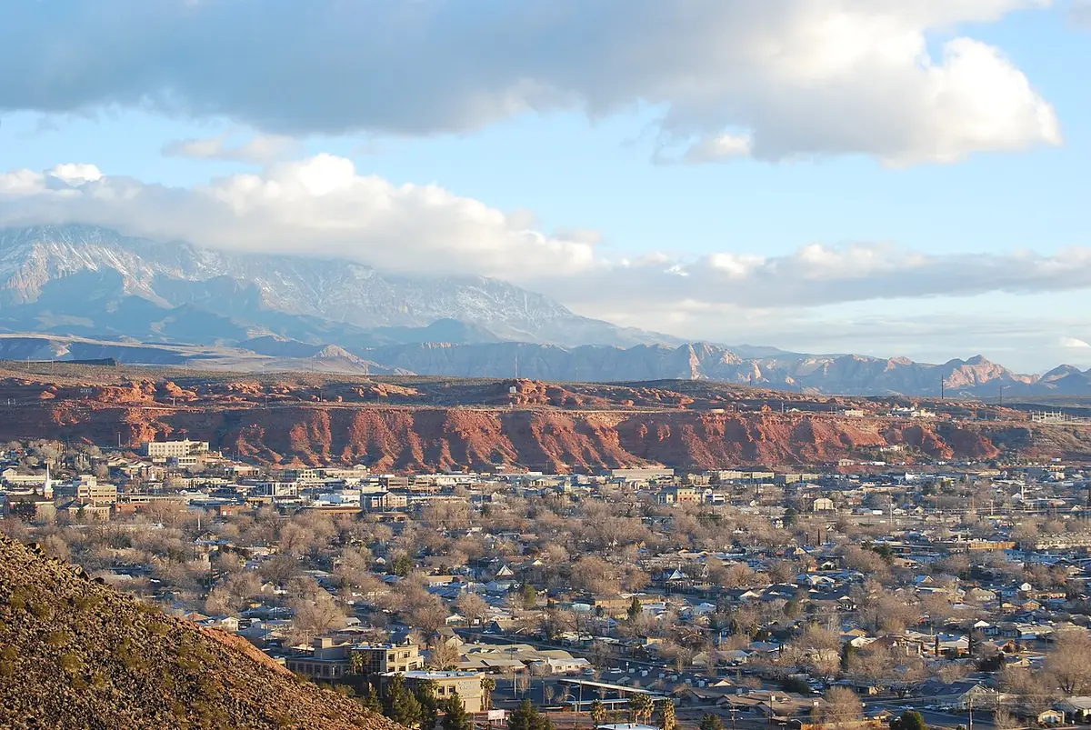 View of St. George, UT