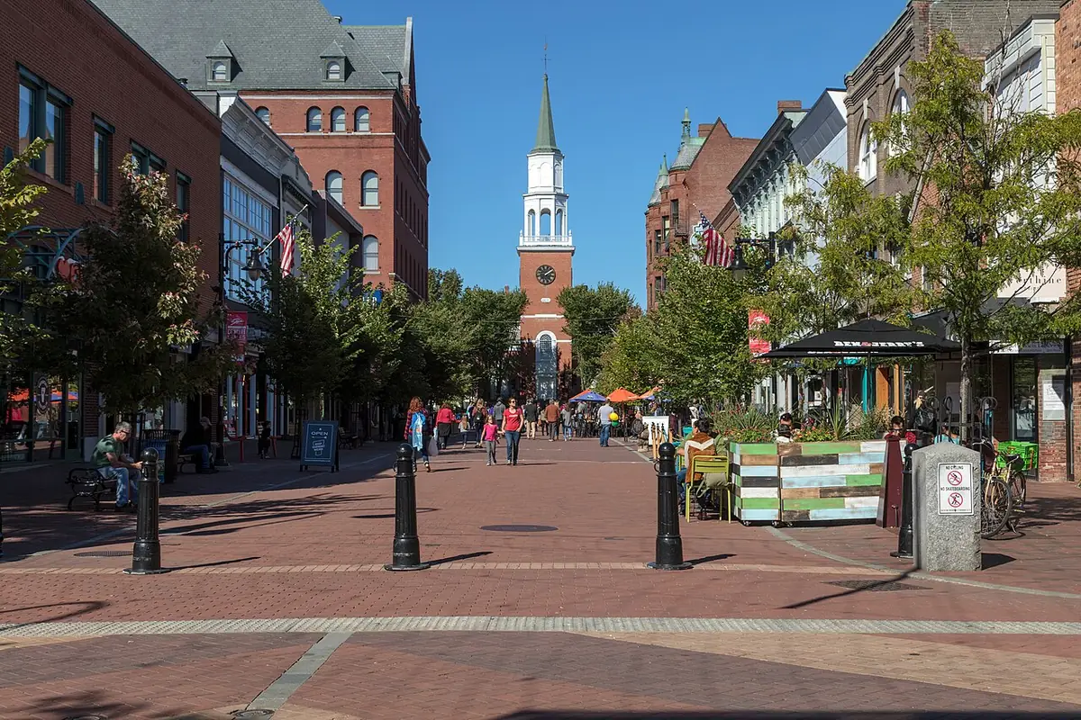 View of Burlington, VT