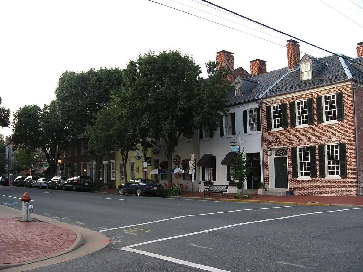 View of Fredericksburg, VA
