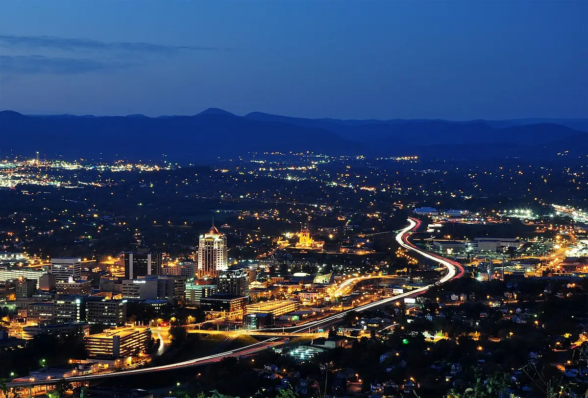 View of Roanoke, VA