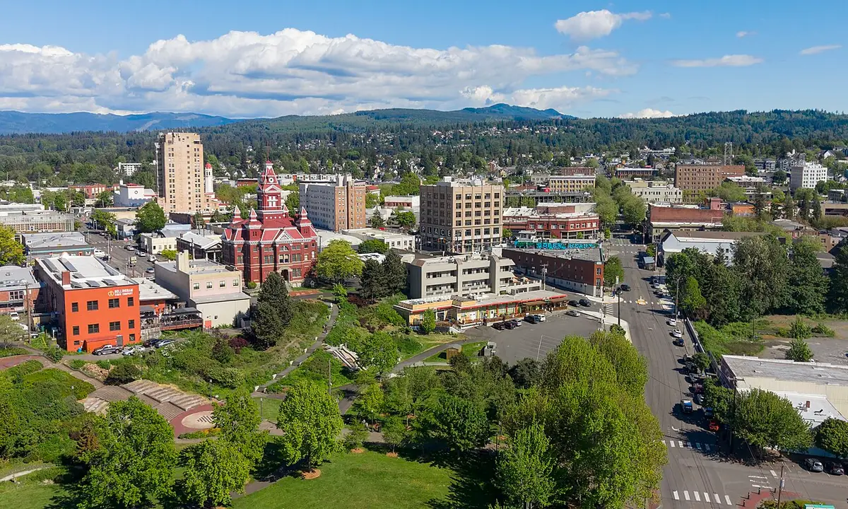 View of Bellingham, WA