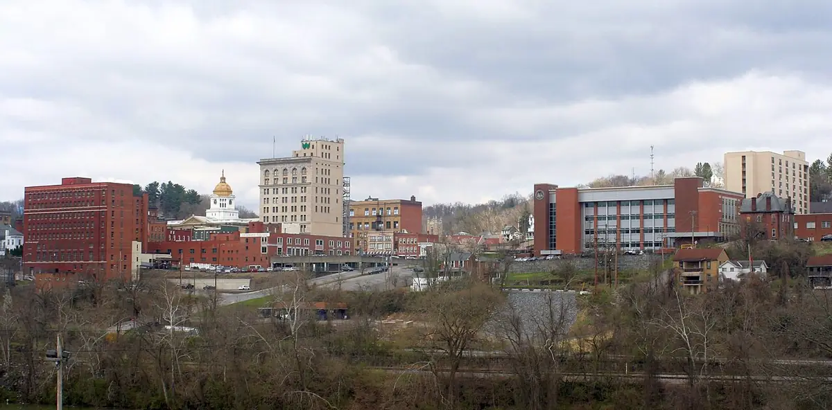 View of Fairmont, WV