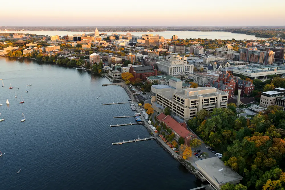 View of Madison, WI