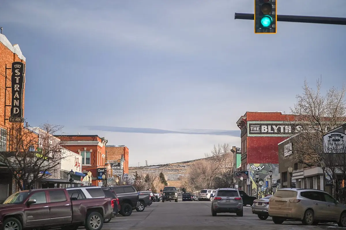 View of Evanston, WY