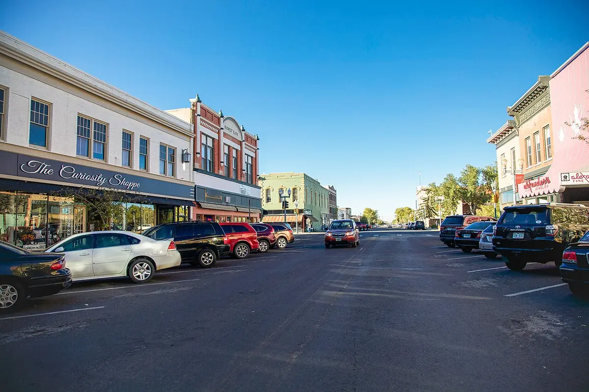 View of Laramie, WY