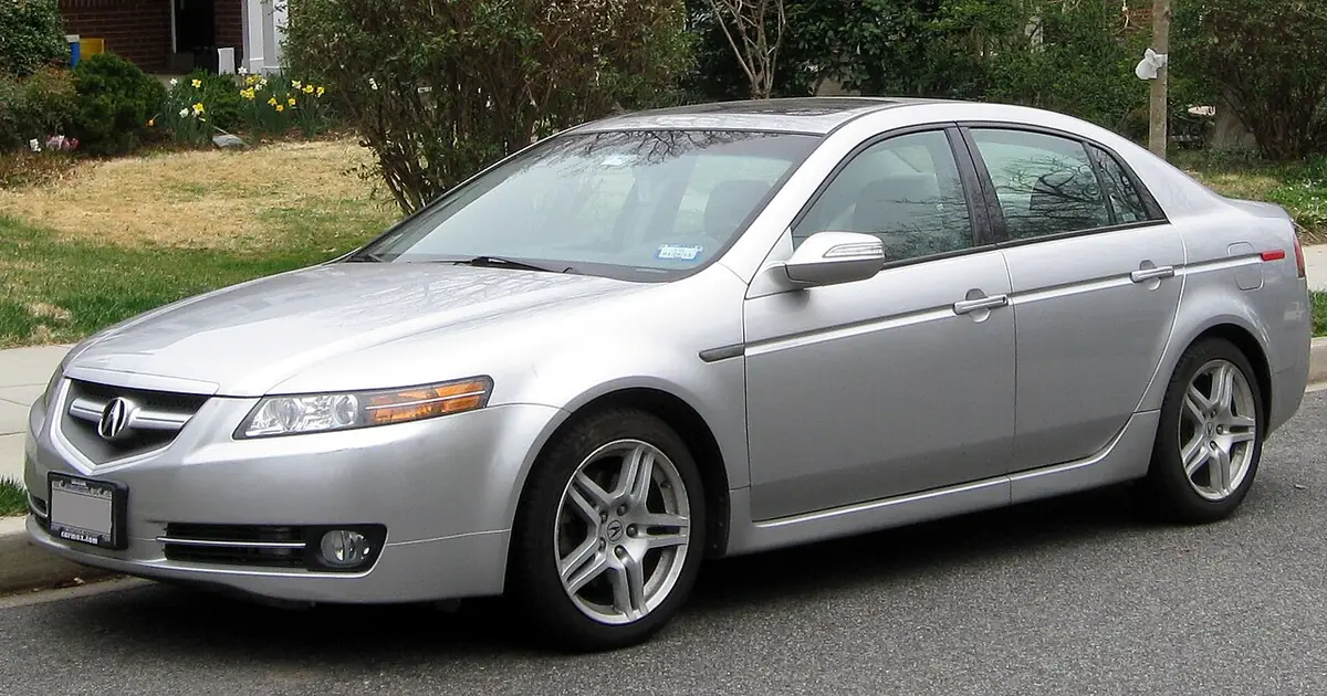 Acura TL exterior (photo from Wikimedia Commons)