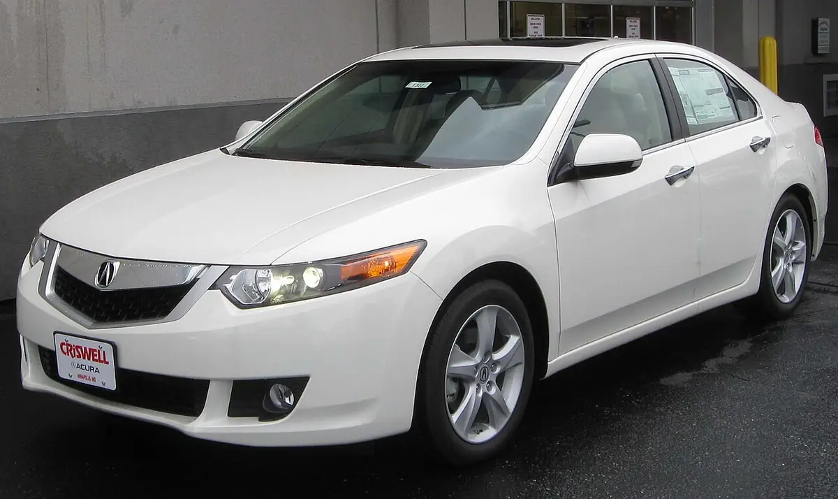Acura TSX (photo from Wikimedia Commons)