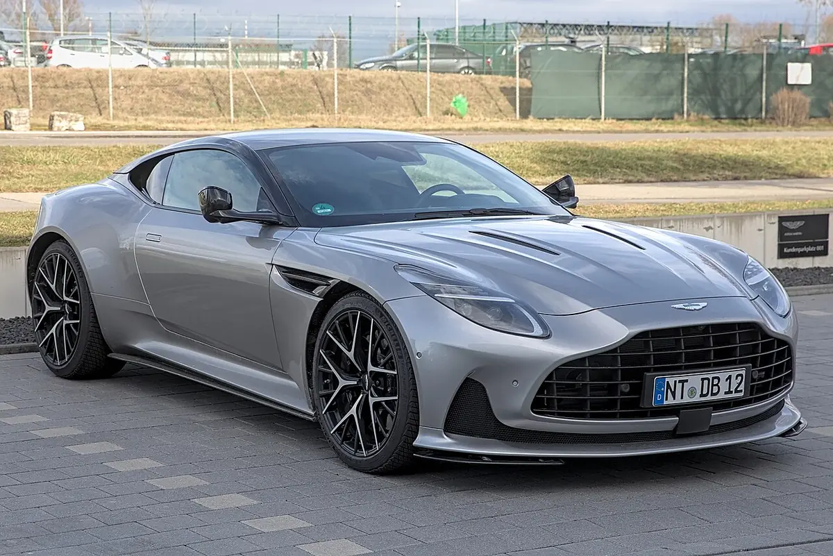 Aston Martin DB12 exterior (photo from Wikimedia Commons)