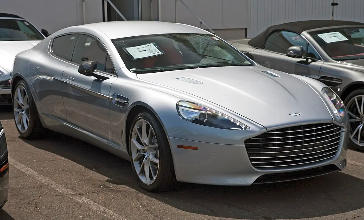 Aston Martin Rapide exterior (photo from Wikimedia Commons)