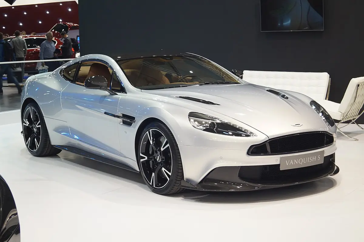 Aston Martin Vanquish exterior (photo from Wikimedia Commons)