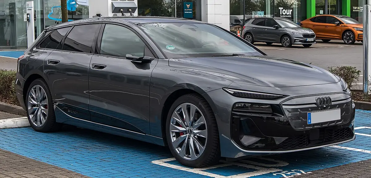 Audi A6 e-tron exterior (photo from Wikimedia Commons)