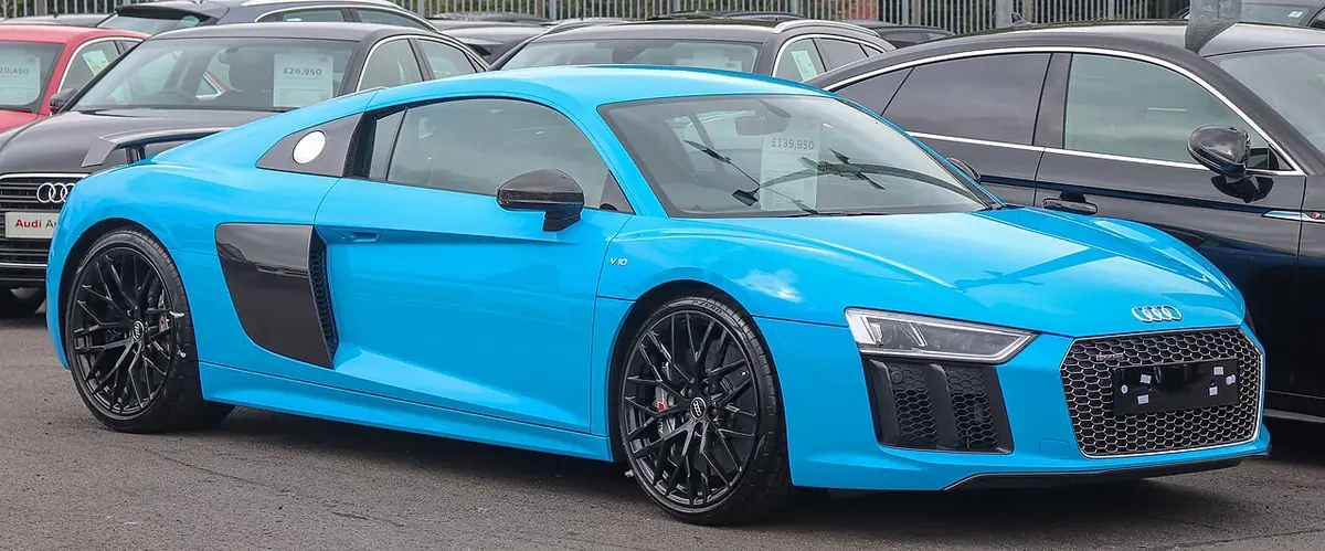 Audi R8 (photo from Wikimedia Commons)