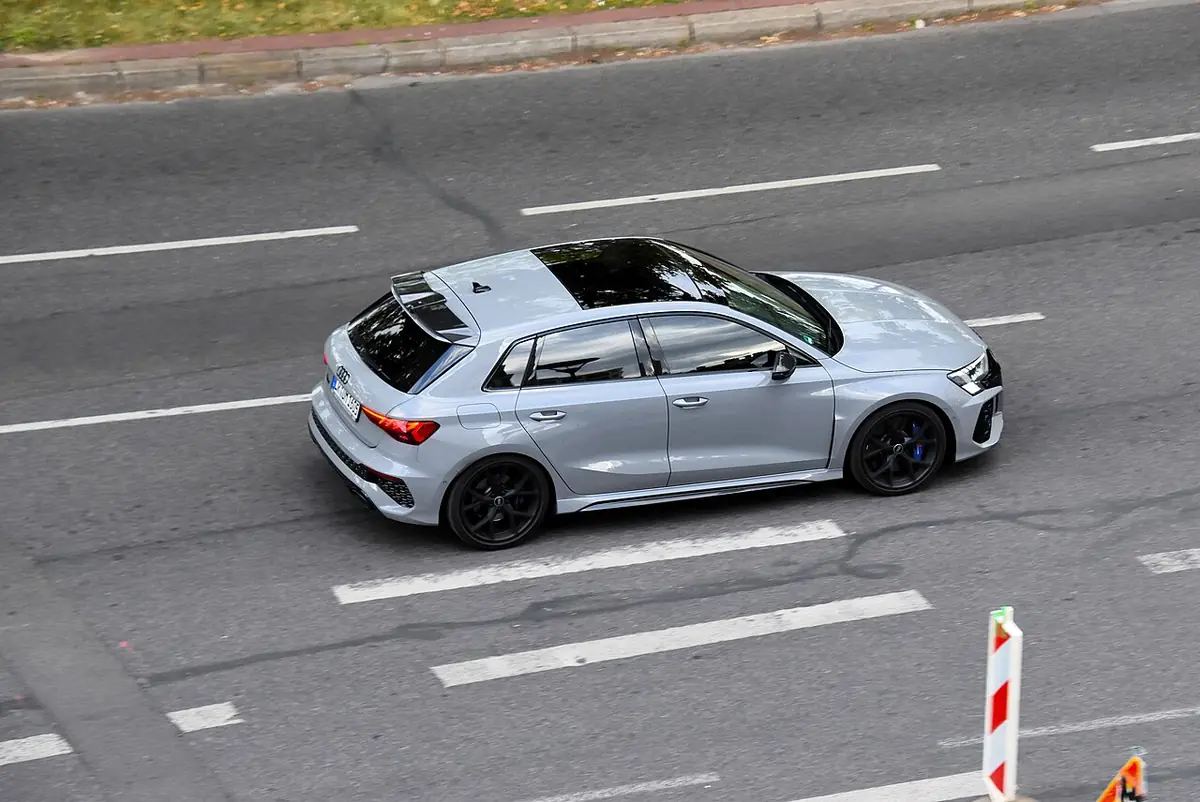 Audi RS 3 exterior (photo from Wikimedia Commons)
