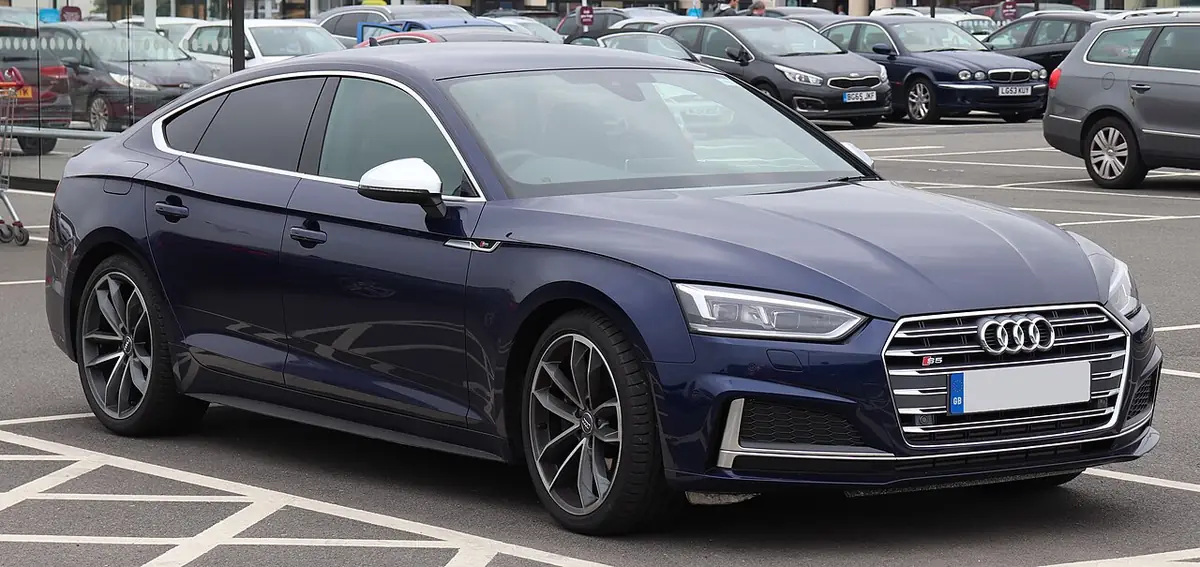 Audi S5 (photo from Wikimedia Commons)