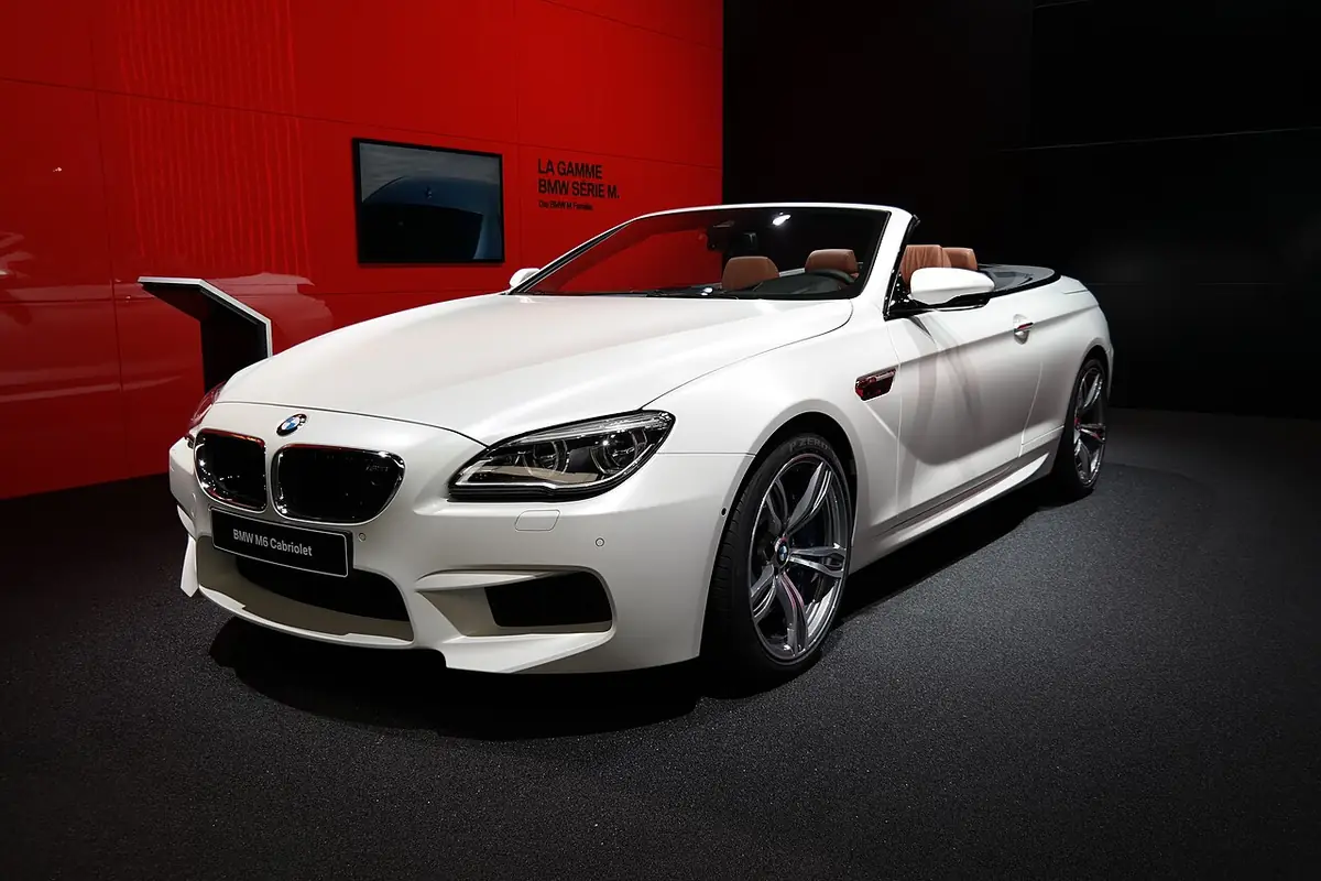 BMW M6 exterior (photo from Wikimedia Commons)
