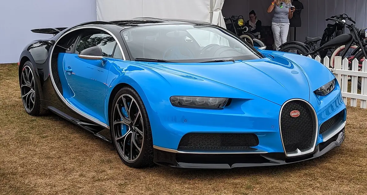 Bugatti Chiron exterior (photo from Wikimedia Commons)