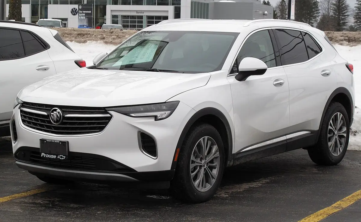 Buick Envision exterior (photo from Wikimedia Commons)