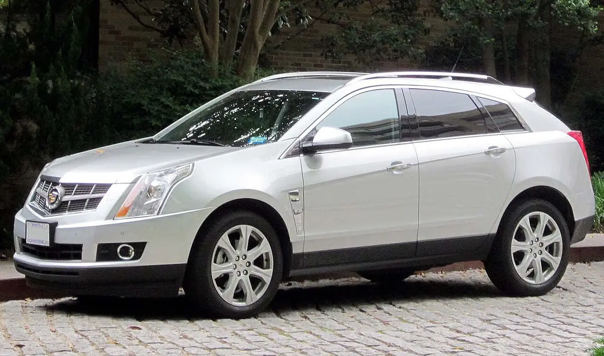 Cadillac SRX exterior (photo from Wikimedia Commons)