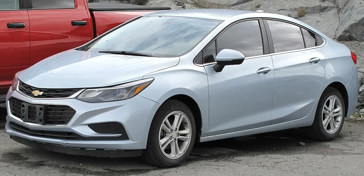 Chevrolet Cruze (photo from Wikimedia Commons)