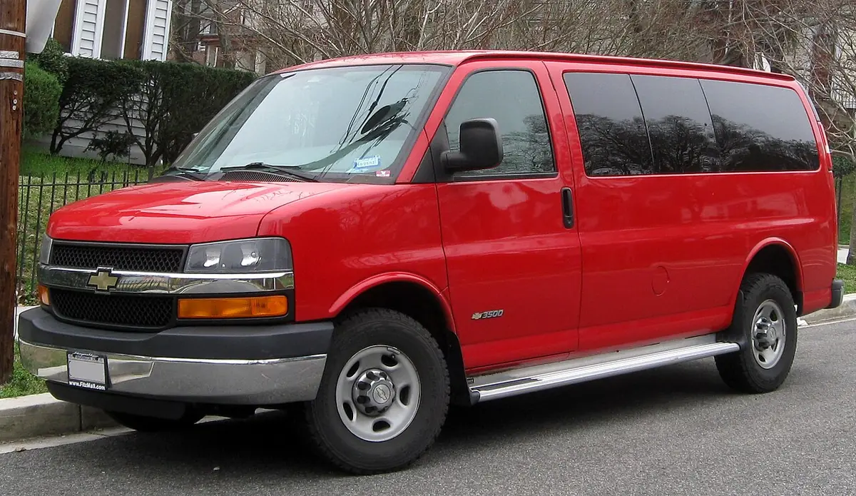 Chevrolet Express (photo from Wikimedia Commons)