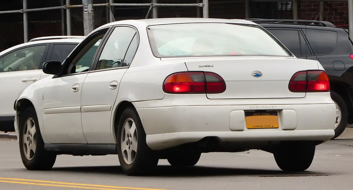 Chevrolet Malibu Classic exterior (photo from Wikimedia Commons)
