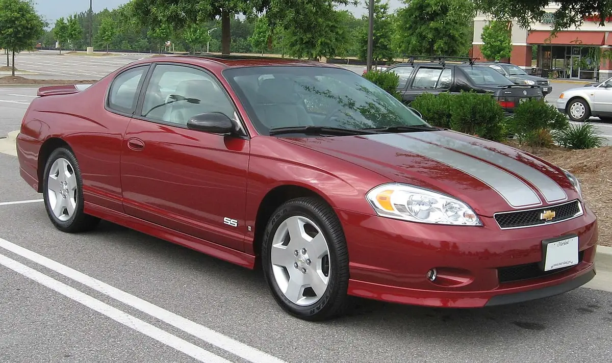 Chevrolet Monte Carlo exterior (photo from Wikimedia Commons)