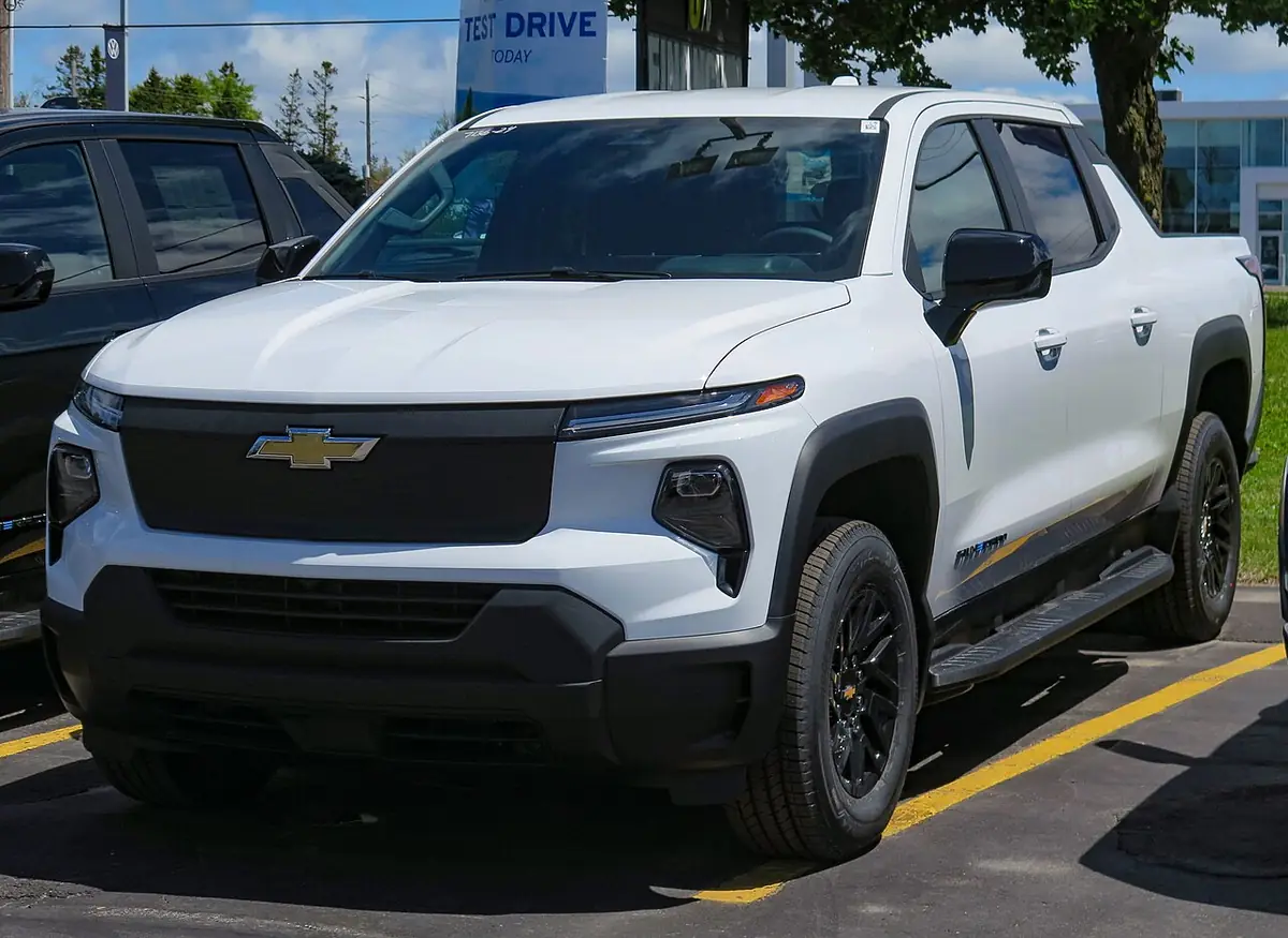 Chevrolet Silverado EV exterior (photo from Wikimedia Commons)