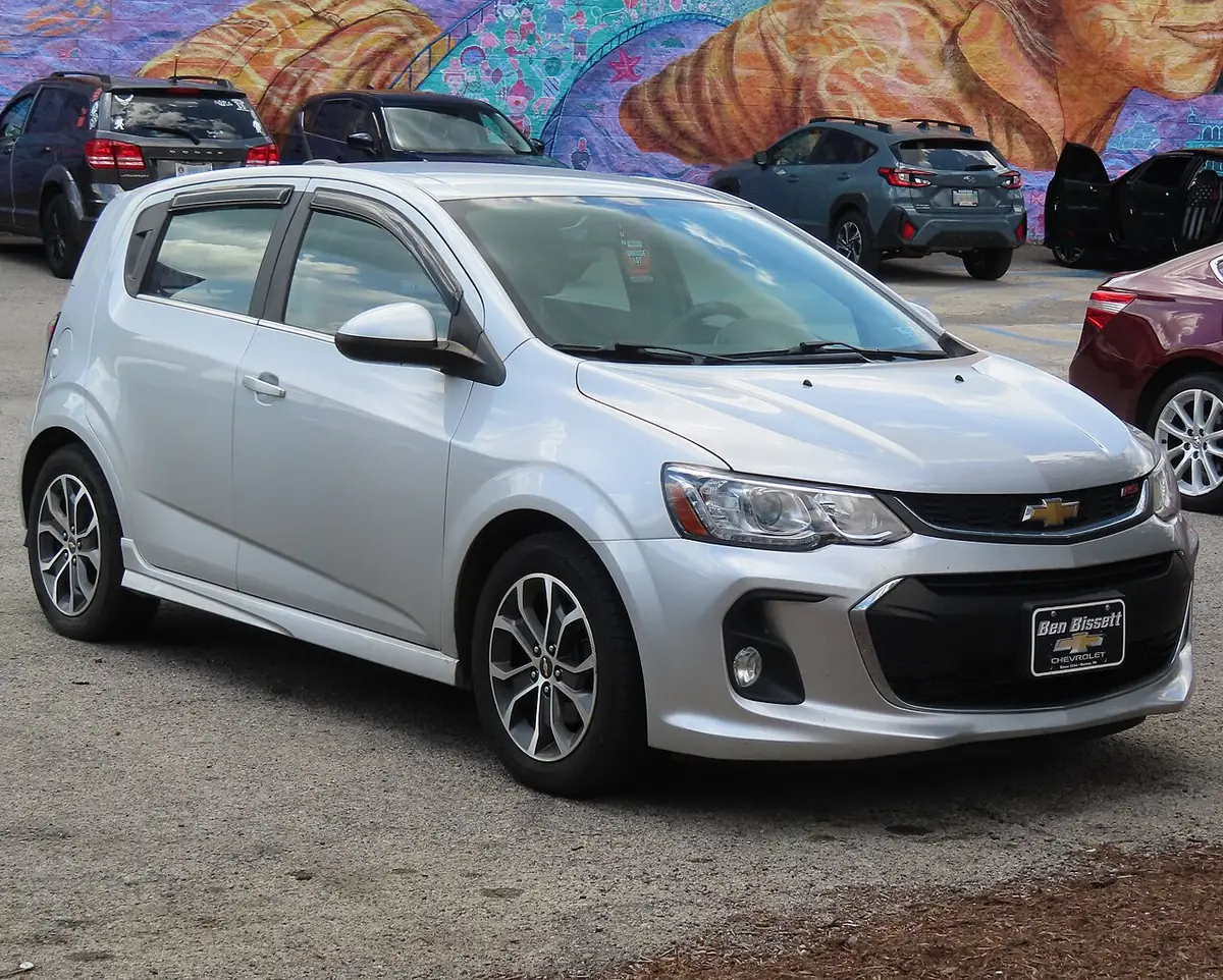 Chevrolet Sonic exterior (photo from Wikimedia Commons)