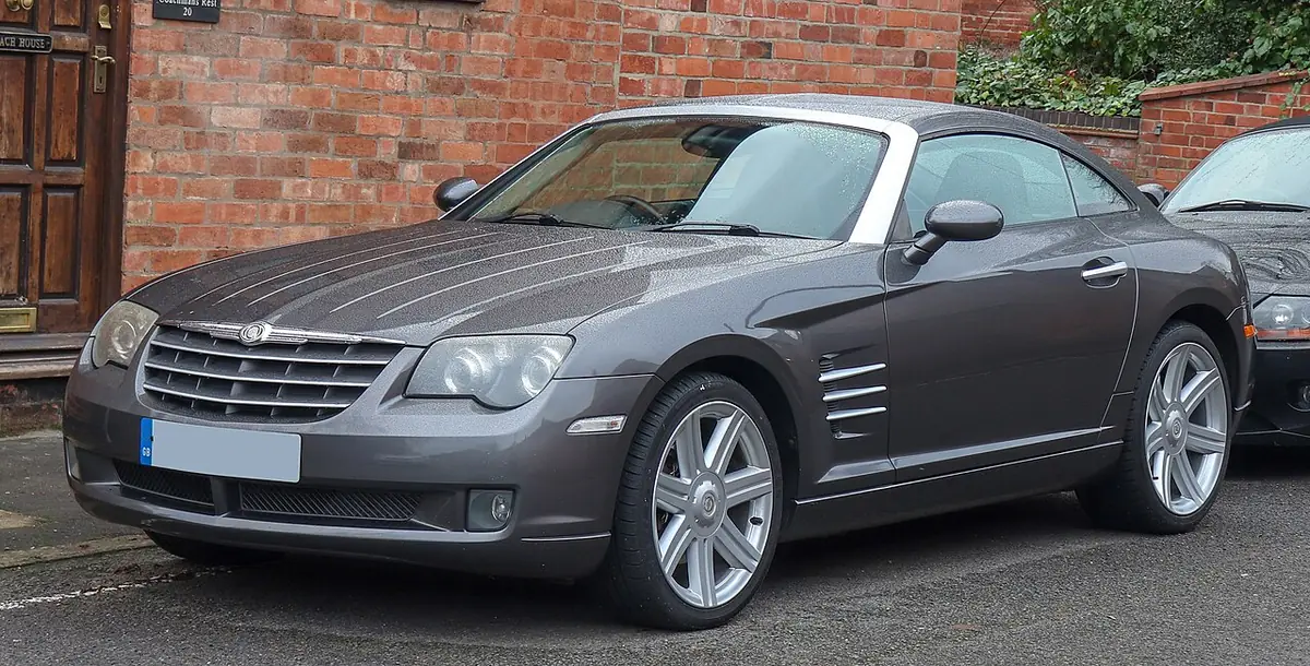 Chrysler Crossfire exterior (photo from Wikimedia Commons)