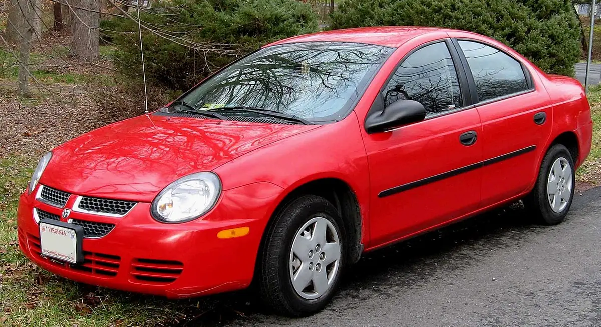 Dodge Neon exterior (photo from Wikimedia Commons)