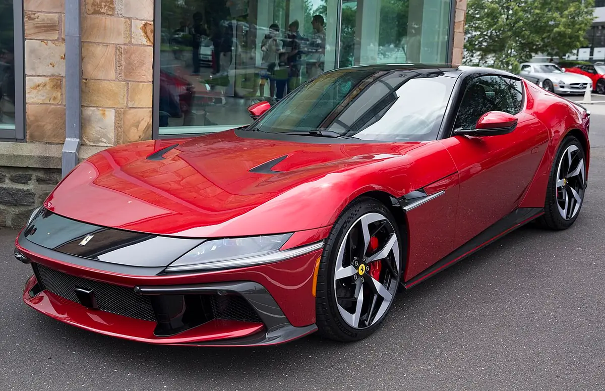 Ferrari 12Cilindri exterior (photo from Wikimedia Commons)