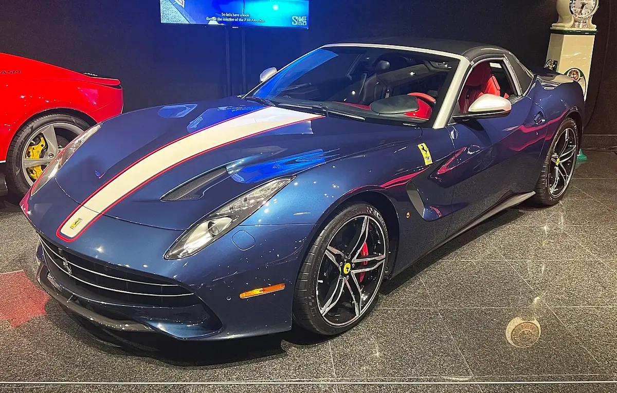 Ferrari F60 America exterior (photo from Wikimedia Commons)