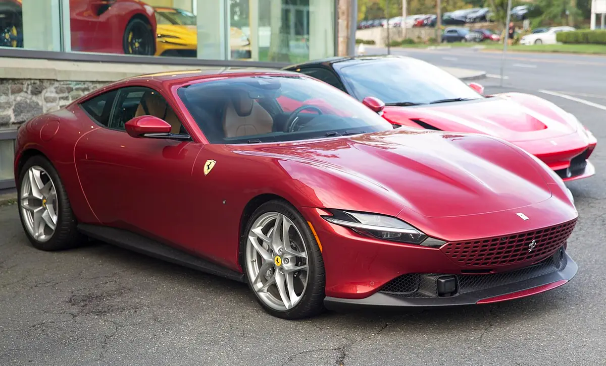 Ferrari Roma exterior (photo from Wikimedia Commons)