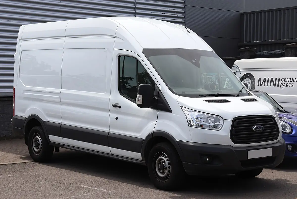 Ford Transit exterior (photo from Wikimedia Commons)