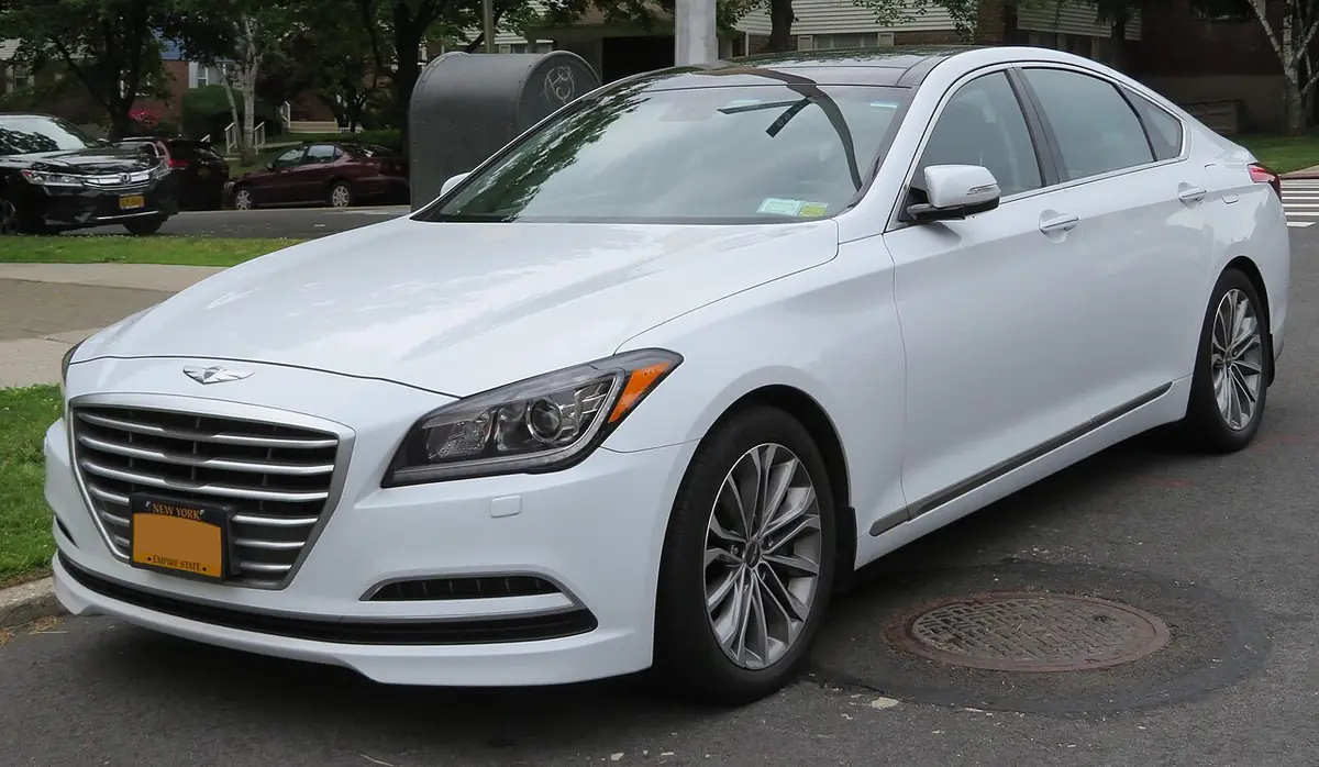 Hyundai Genesis (photo from Wikimedia Commons)