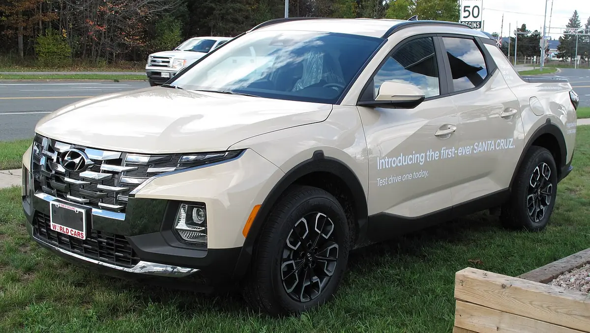 Hyundai Santa Cruz exterior (photo from Wikimedia Commons)