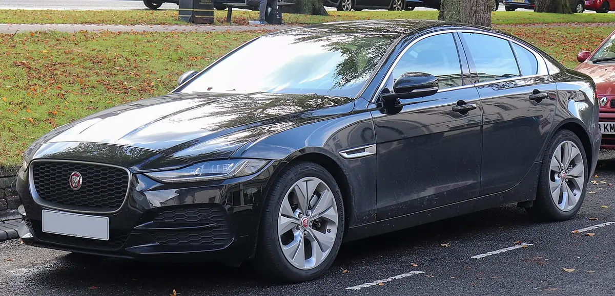Jaguar XE exterior (photo from Wikimedia Commons)