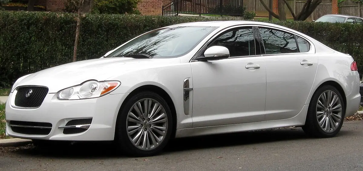 Jaguar XF (photo from Wikimedia Commons)