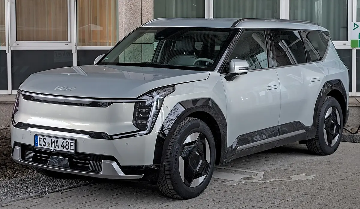 Kia EV9 exterior (photo from Wikimedia Commons)