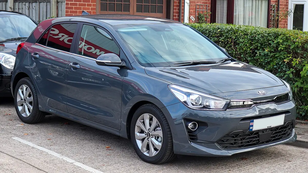 Kia Rio (photo from Wikimedia Commons)